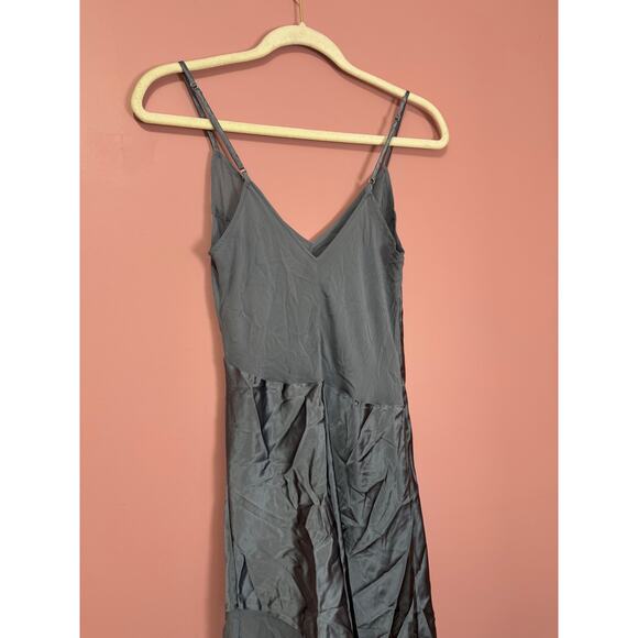 Fleur du mal Slip Dress in Mr. Grey Size Small - Picture 8 of 9